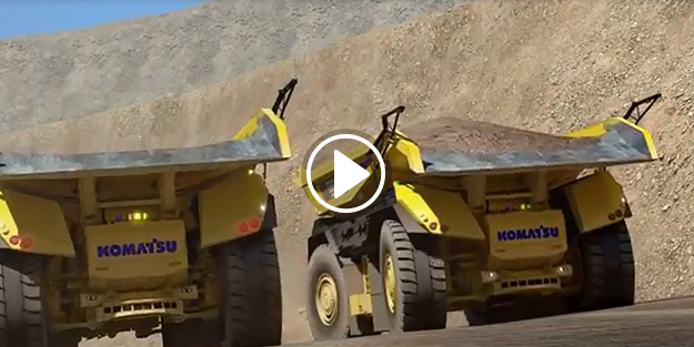 Şimdi de sürücüsüz kamyon üretildi