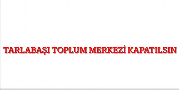 Şimdi değilse ne zaman! Yarın çok geç olabilir… Ahlaksız merkeze kilit vurulsun