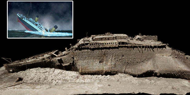 Şimdiye kadar hiç yayınlanmamıştı! Titanik’in en net görüntüleri