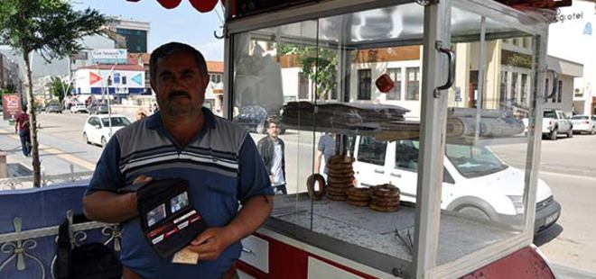 Simitçi harama tenezzül etmedi
