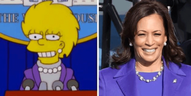 Simpsonlar 20 yıl önceden yine bildi! Bu sefer Joe Biden'in yardımcısı...
