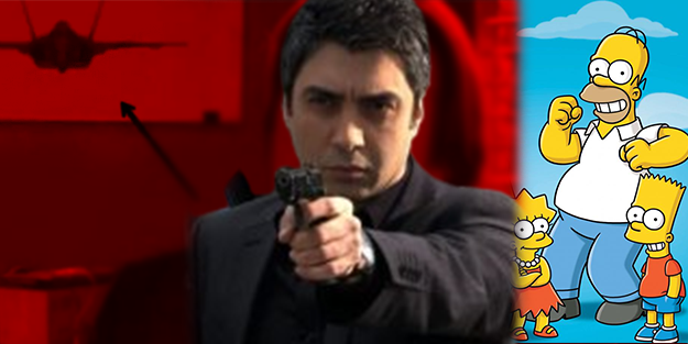 Simpsonlar filan hikaye! Kurtlar Vadisi yıllar önceden bildi... Milli Muharip Uçak detayı görenleri şok etti