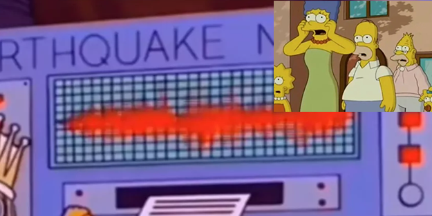 Simpsonlar yine ortalığı karıştırdı! Bu kez o ilimiz için deprem öngörüsü yaptılar