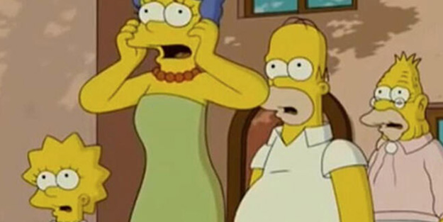 Simpsonlar’da şoke eden görüntü! O tahmin gerçek oldu