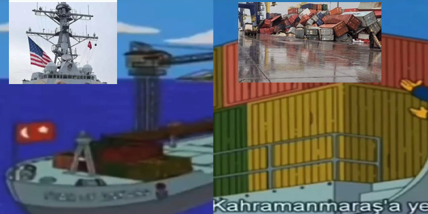 Simpsonlar’dan ürküten ABD gemisi ve Kahramanmaraş kehaneti!