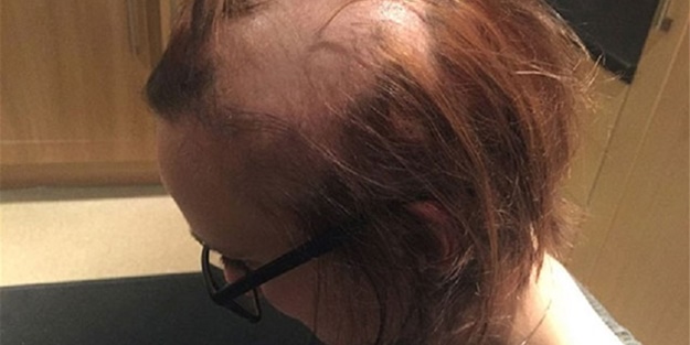 Sınav stresi bu hale getirdi!