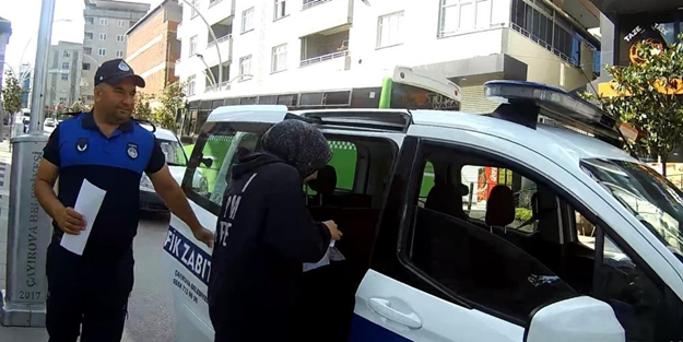 Sınava geç kalanların imdadına zabıta ekipleri yetişti