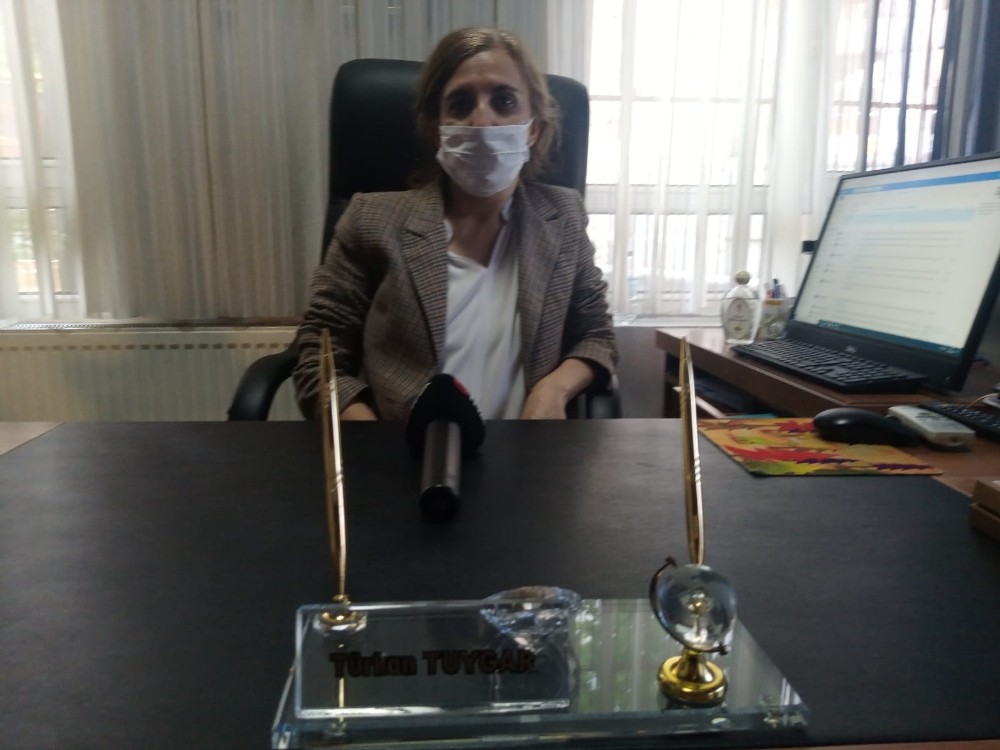Sınava girecek adaylar için 37 bin maske dikecekler 