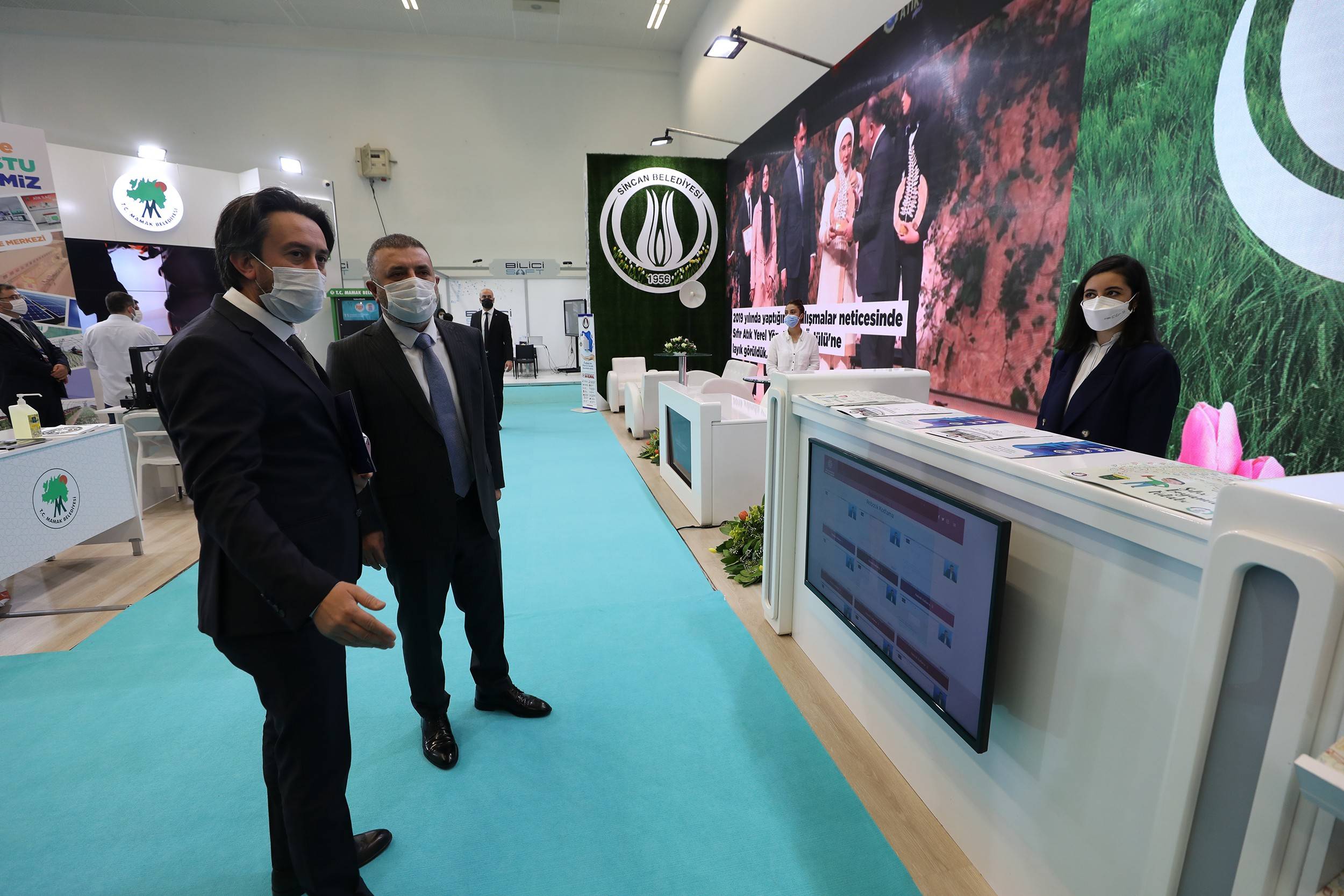 Sincan Belediyesi 3. Verimlilik ve Teknoloji fuarına katıldı