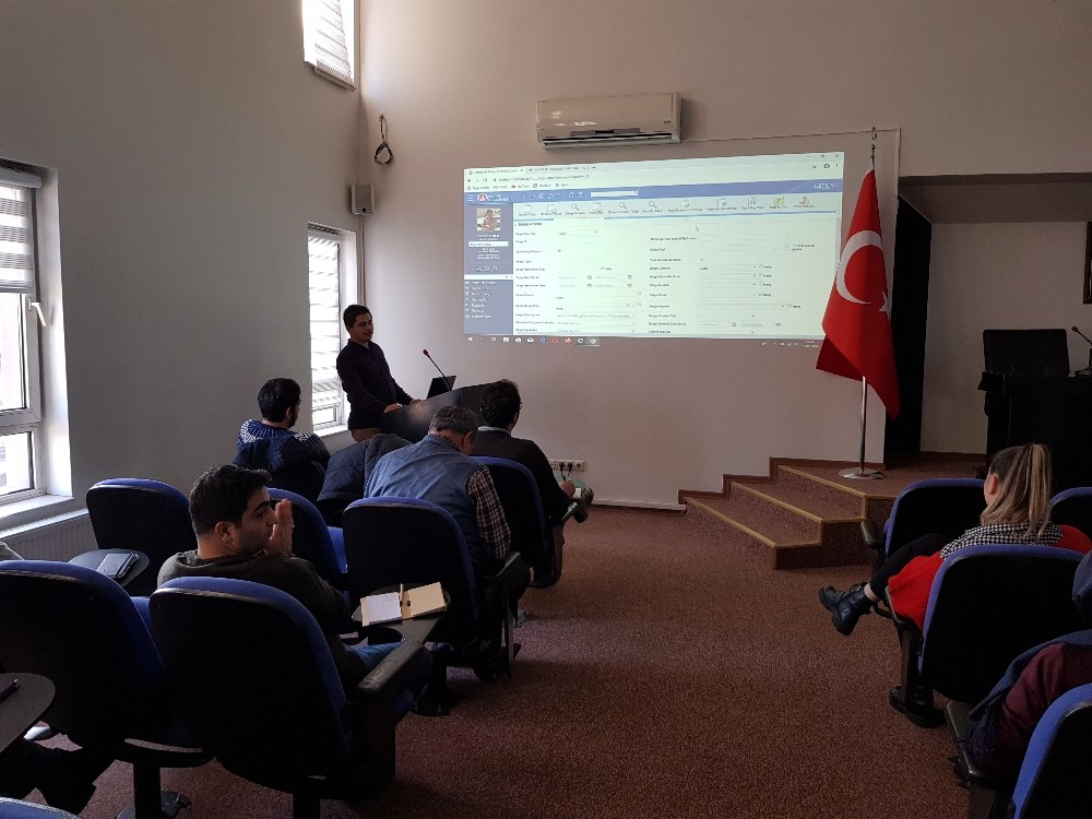 Sincan Belediyesi personeline E-Belge Yönetim Sistemi eğitimi 