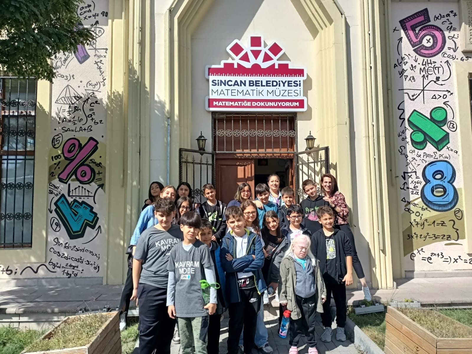 Sincan Matematik Müzesine yoğun ilgi! 1 ayda 600 öğrenci ziyaret etti