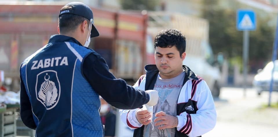 Sincan’da 331 bini aşkın maske dağıtıldı 