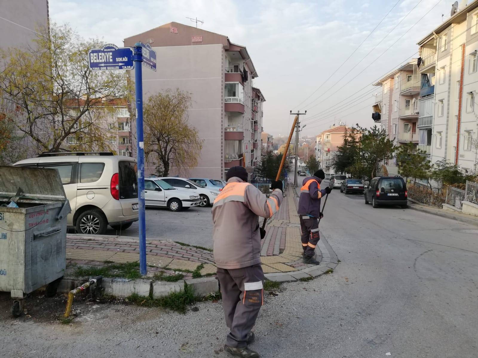 Sincan'ın her noktası özenle temizleniyor