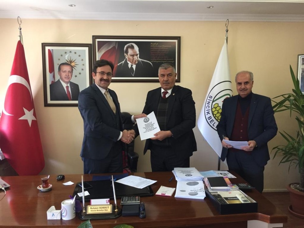 Sincik Belediyesi toplu iş sözleşmesini imzaladı 