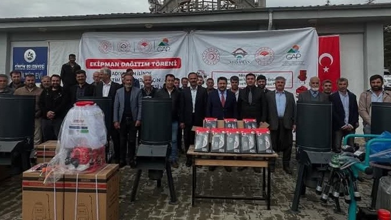 Sincikli çiftçilere yüzde 70 hibeli tarım makinesi desteği