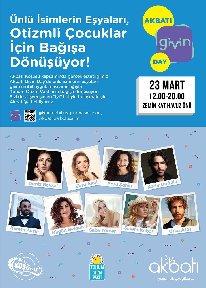 Sinem Kobal, Kadir Doğulu ve Saba Tümer’in eşyaları Tohum Otizm yararına satışta 