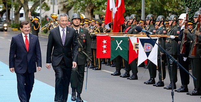 Singapur Başbakanı Lee Türkiye'de