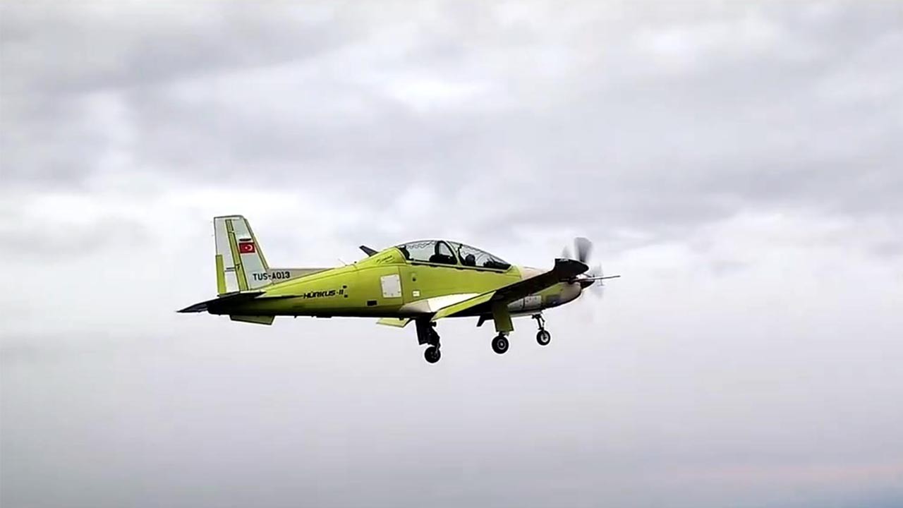 Sınıfının en performanslı uçağı! HÜRKUŞ'ta bir ilk daha