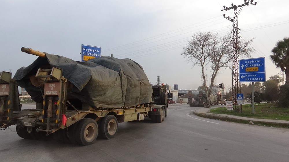 Sınır birliklerine tank ve ZPT sevkiyatı 