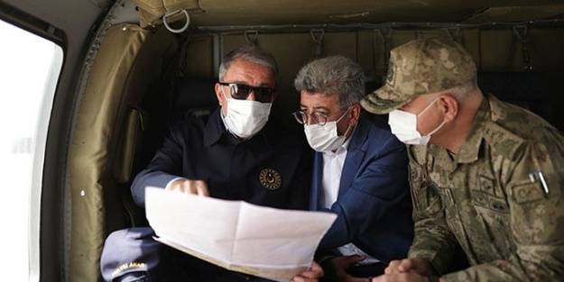 Sınır hattına 4 kademeli önlem... Bakan Hulusi Akar duyurdu: Hepsi görevde olacak