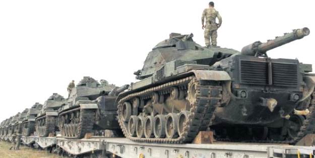 Sınıra 30 bin Türk askeri