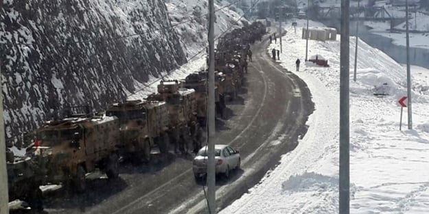 Sınıra büyük sevkiyat!