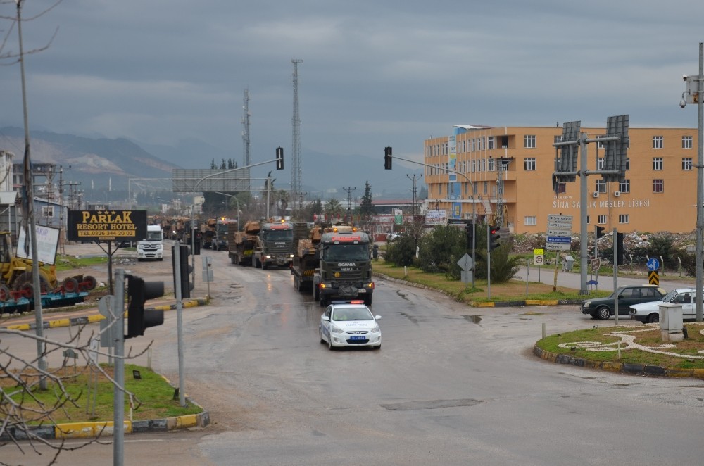 Sınıra obüs takviyesi 