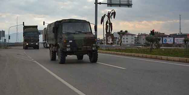 Sınırda askeri hareketlilik! Roketatarlar gönderildi
