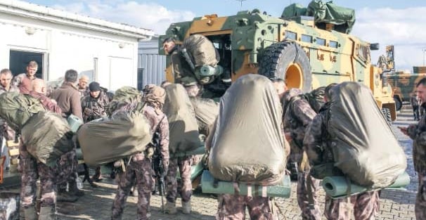 Sınırda bekliyorlardı! Özel Harekat Timleri Afrin'de!