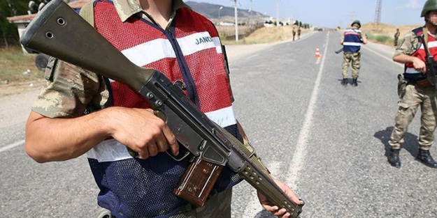 Sınırda bir terörist yakalandı