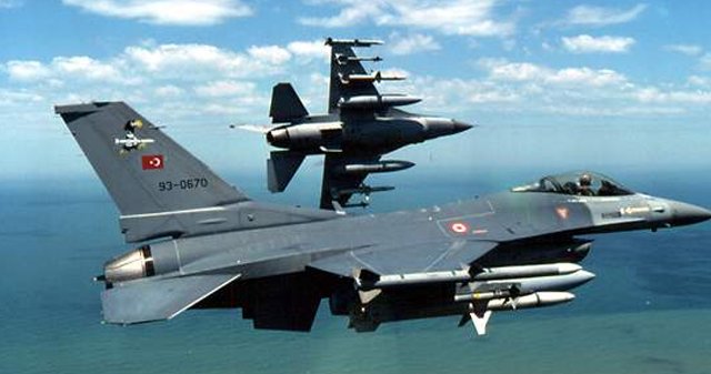 Sınırda F-16 hareketliliği devam ediyor
