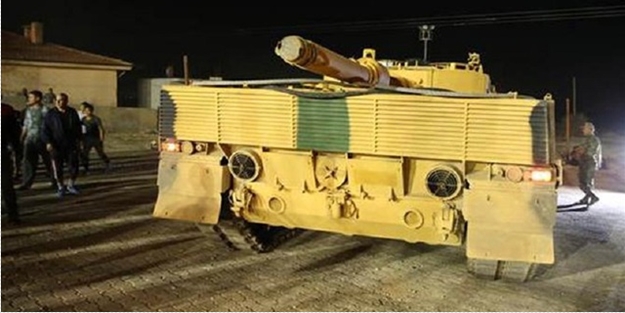 Sınırda tüm tanklara aynısı yapıldı!