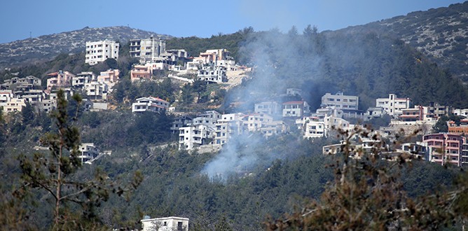 Sınırda yoğun çatışma
