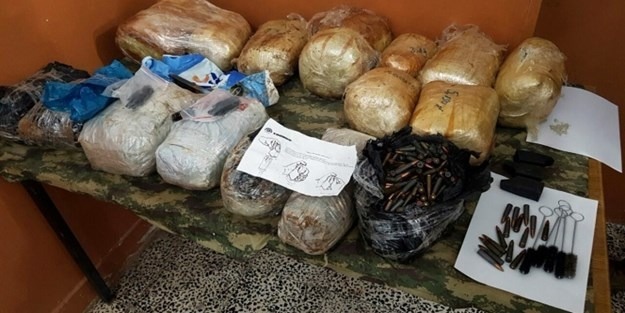 Sınırdan mühimmat geçirmeye çalışan teröristler etkisiz hale getirildi