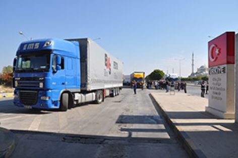 Sınırdan geçişler başladı