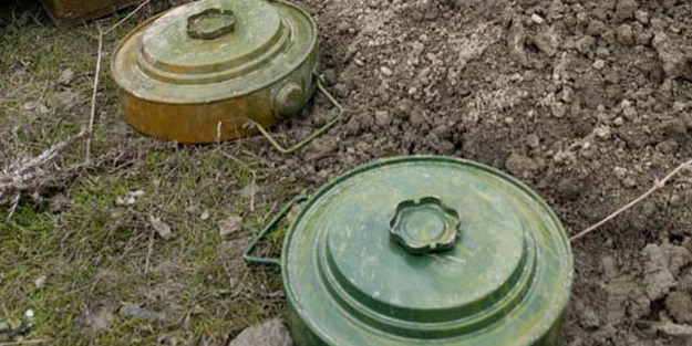 Suriyeliler sınırda mayına bastı