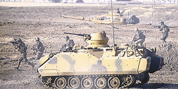 Sınırlara eş zamanlı ortak operasyon
