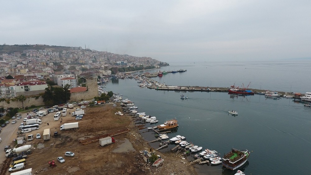 Sinop Çekek Yeri düzenlemeye geçiyor 