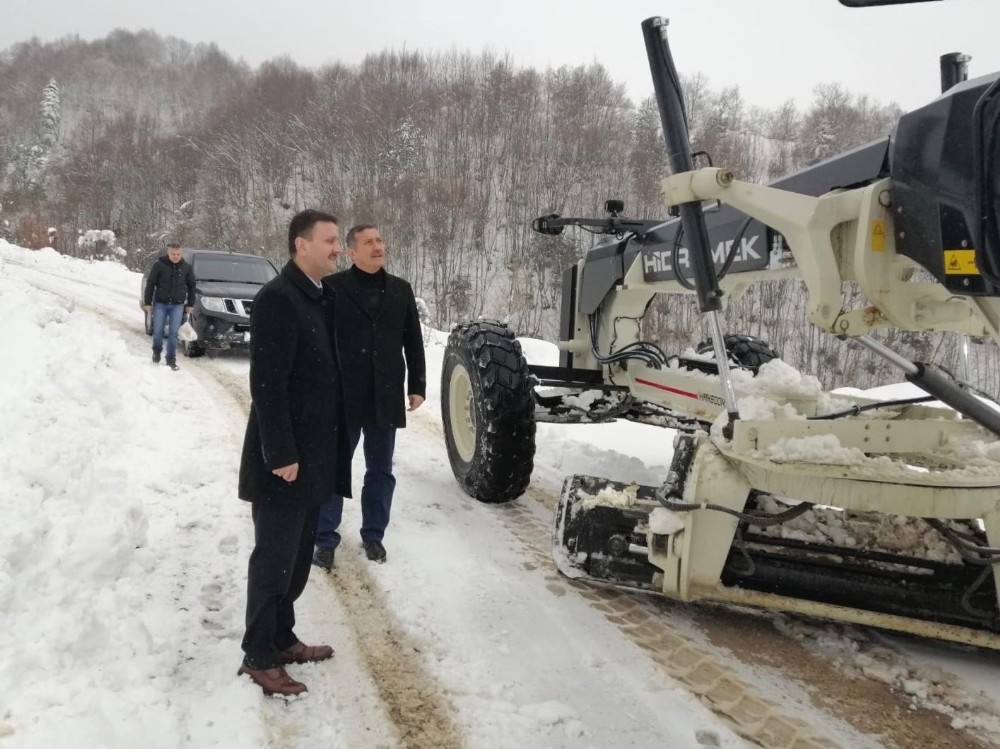 Sinop’ta 45 köy yolu ulaşıma açıldı 