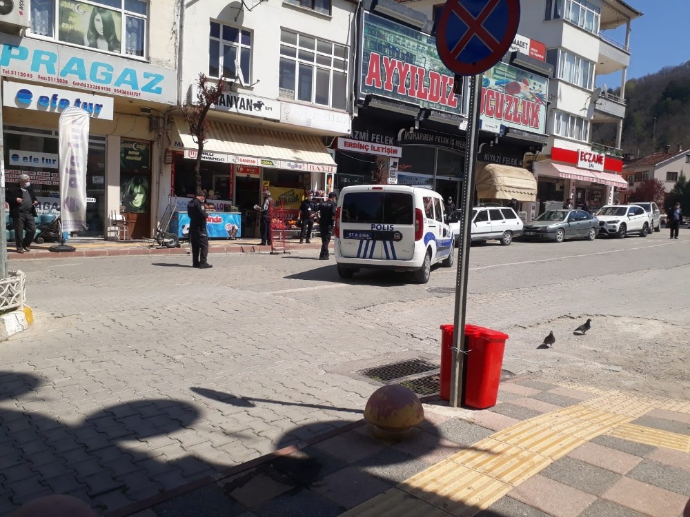 Sinop’ta bir şahıs karantina altındaki köyden kaçtı 