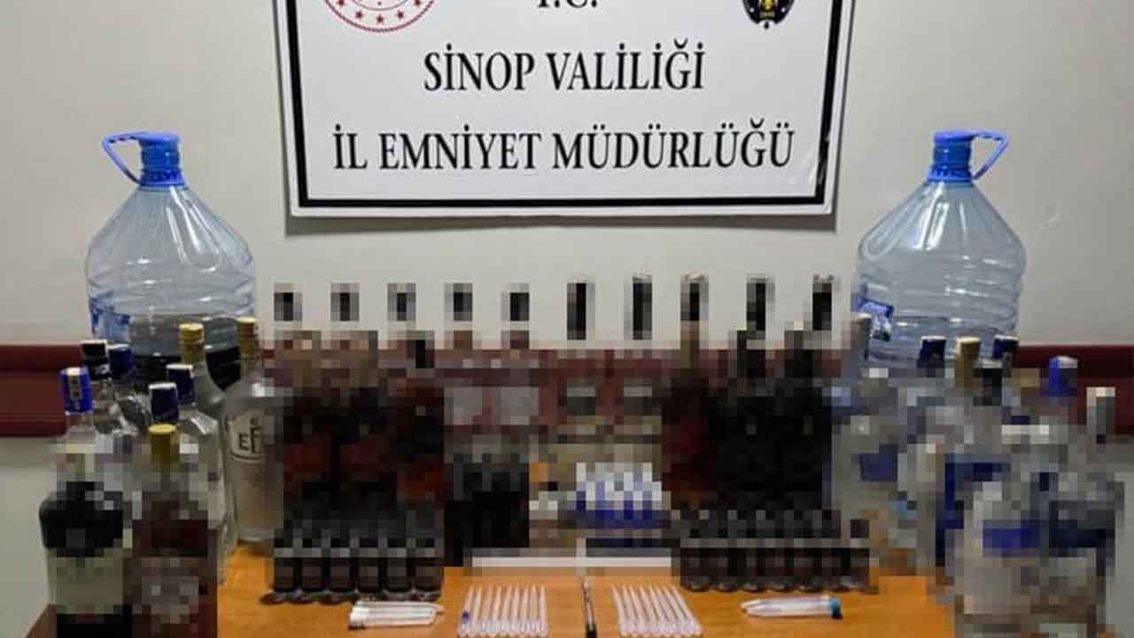 Sinop’ta düzenlenen operasyonda o gizli depodan çıkanlar kan dondurdu!