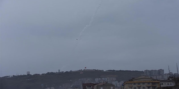 Sinop'ta füze test atışları yapıldı