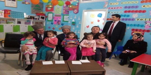 Sinop'ta Gazilerden 4-6 Yaş Kur'an Kursuna Ziyaret