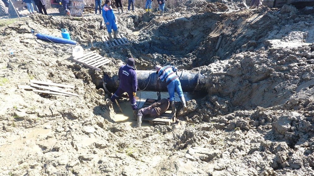 Sinop’ta kesilen su için çalışma başlatıldı 