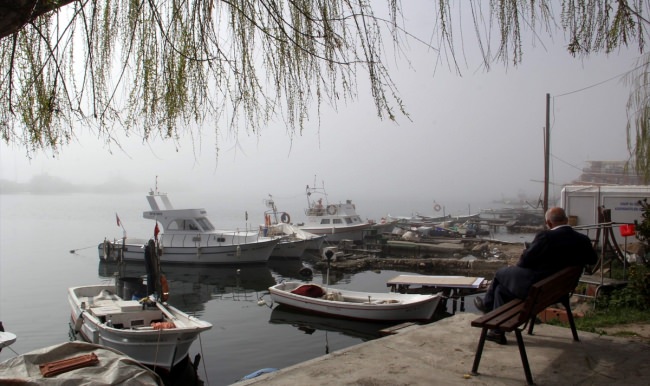 Sinop'ta sis etkili oldu