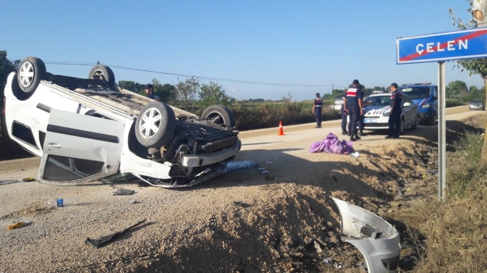 Sinop’ta trafik kazası: 1 yaralı 