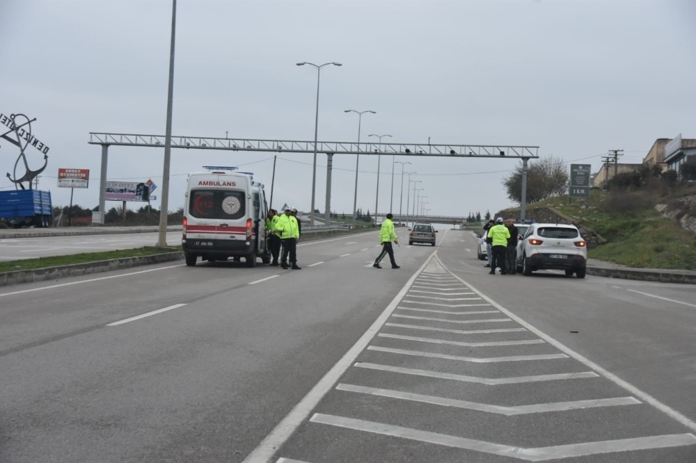 Sinop’ta trafik kazası: 1 yaralı 
