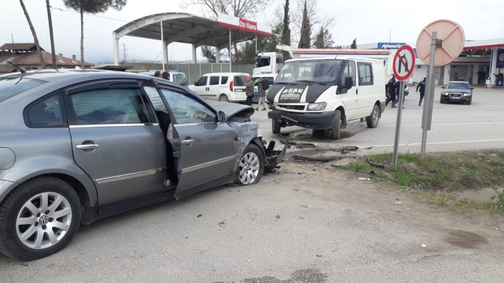 Sinop’ta trafik kazası: 6 yaralı 