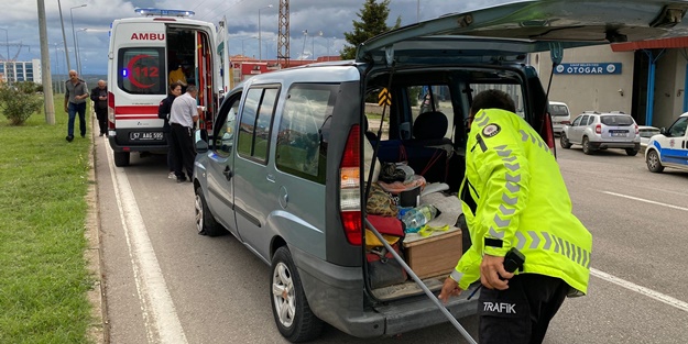 Sinop’ta trafik kazası: Yaralılar var