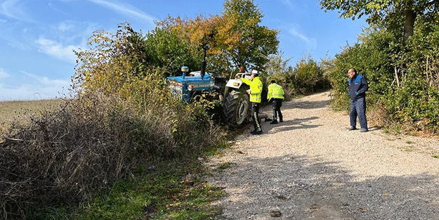 Sinop’ta traktörün altında kalan sürücü hayatını kaybetti